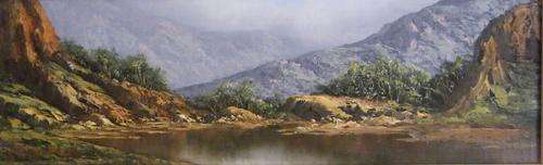 Louise Repsold   - Charming Oil Painting Framed - 67cm x 37cm