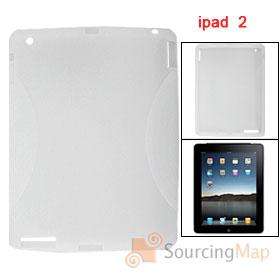 ipad 1, 2 and 3 silicorn cover clear