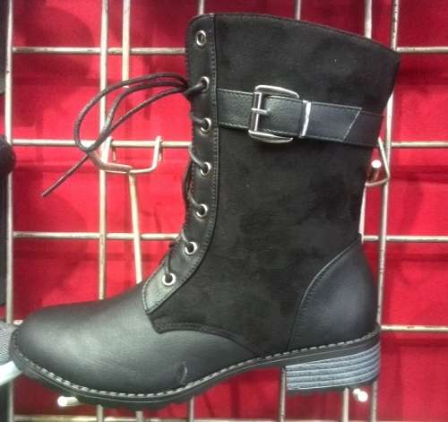 LAST PAIR *  LANDER  SUEDE LACE UP COMBAT BOOTS MILITARY BOOTS**