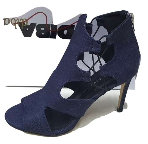 Bella Diva Ladies Denim Heels