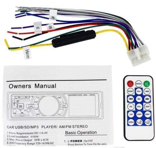 Car Mp3 Aux Input Audio System