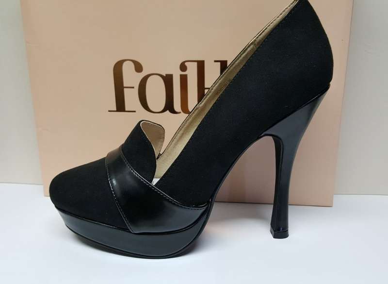Faith Ladies Suede Heels-  New Year Sale