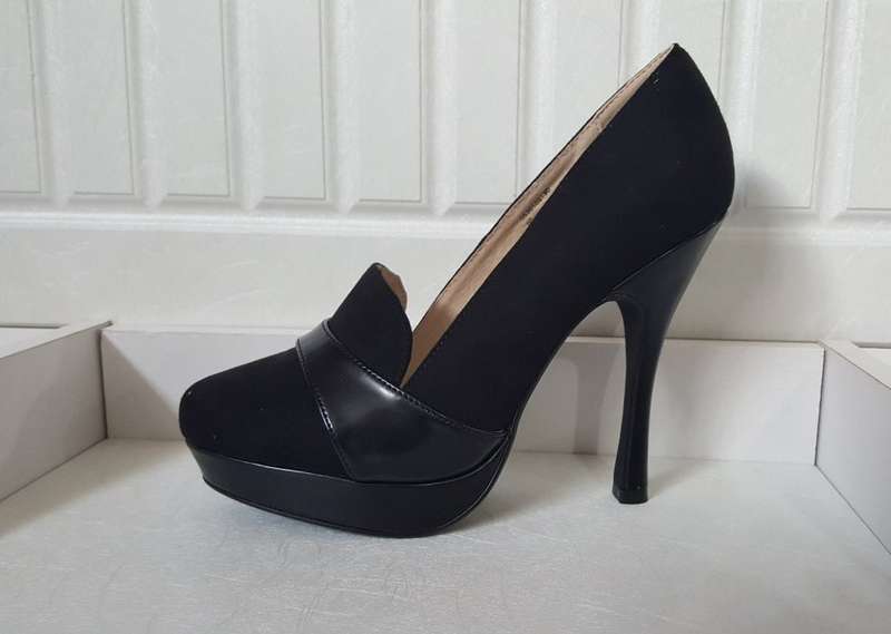 Faith Ladies Suede Heels