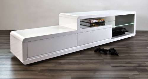 Evoque White  Supawood TV Stand