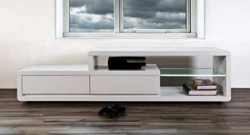 Evoque White  Supawood TV Stand