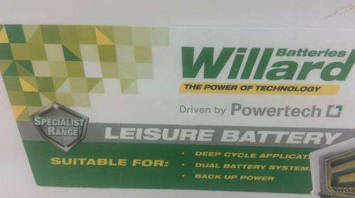 **** WILLARD LS 722 50 AH DEEP CYCLE BATTERY**