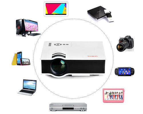 UC40 HOME CINEMA  LED  ENTERTAINMENT PROJECTOR 1080P HDMI **