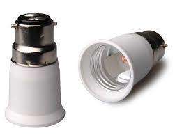 Light Lamp Bulb Adapter Converter e27 to b22