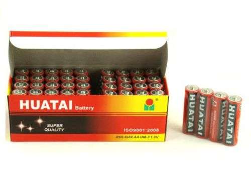 Huatai AA  Battery UM-3 1.5V 40XPcs
