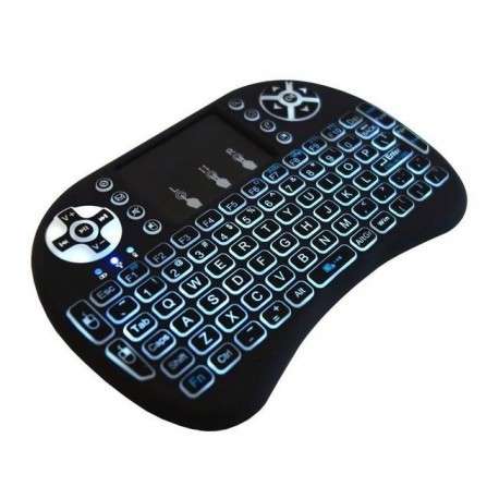 Mini Wireless BackLit Keyboard & Mouse Combo