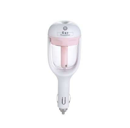 Car Aroma Humidifier Diffuser Portable Mini Car Aromatherapy Humidifier Air Diffuser Purif... - Pink