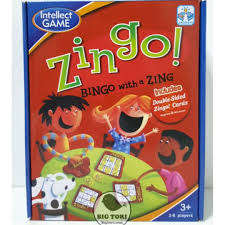ZINGO BINGO WITH  A ZING