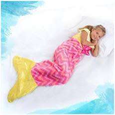 SNUGGIE TAILS MERMAID BLANKET FOR KIDS