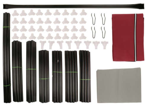3 Door Storage Wardrobe  Red-Black-Blue-Brow