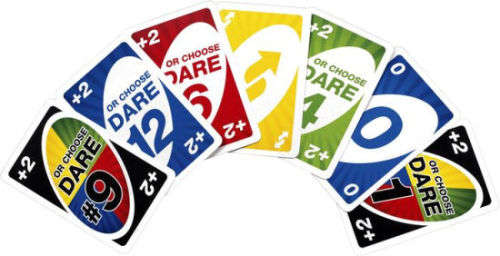 UNO Dare Card Game