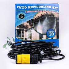 Stock from 6//Patio Mist cooling Kit Professional Patio Misting System