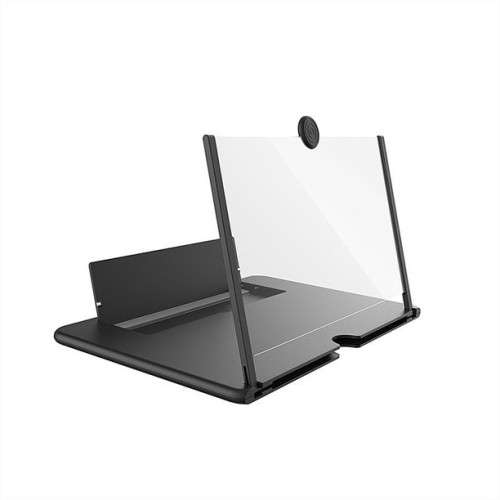 Mobile Phone Video Phone Amplifier Enlarged Screen Magnifier-Black