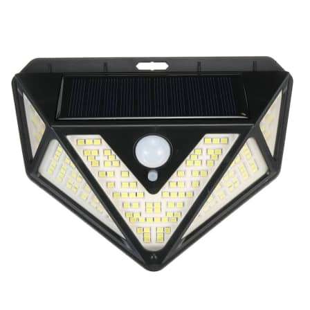 166 LED Solar Powered Motion Sensor Wall Light-GD-166