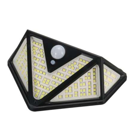 166 LED Solar Powered Motion Sensor Wall Light-GD-166