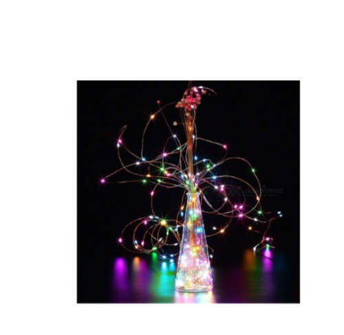 20m Led Outdoor Solar copper String Fairy Light 200Led - Multicolor