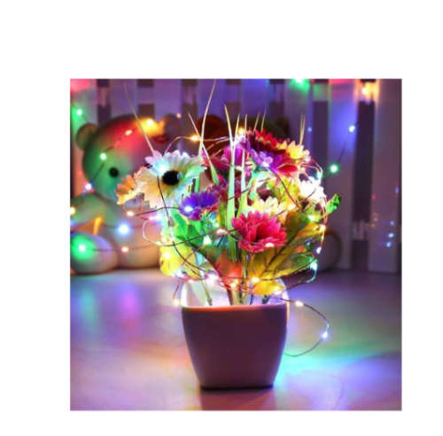 20m Led Outdoor Solar copper String Fairy Light 200Led - Multicolor