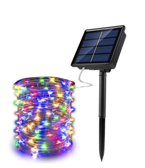 20m Led Outdoor Solar copper String Fairy Light 200Led - Multicolor