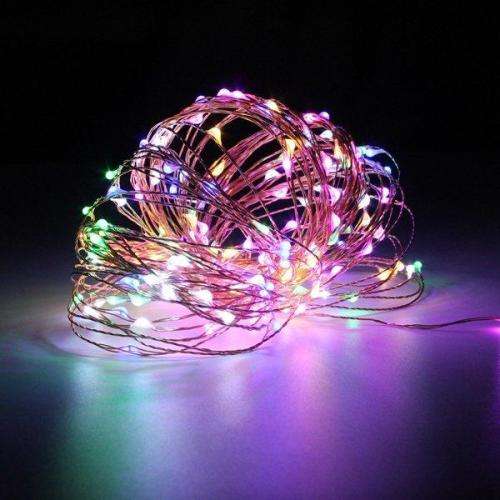 20M IP67 Copper Wire Fairy String Light for Christmas Party Home Décor multicolour