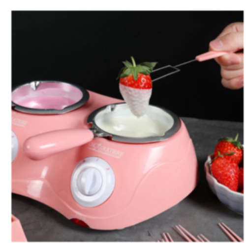 Electric heating double Pot Furnace Chocolate Melting Machine