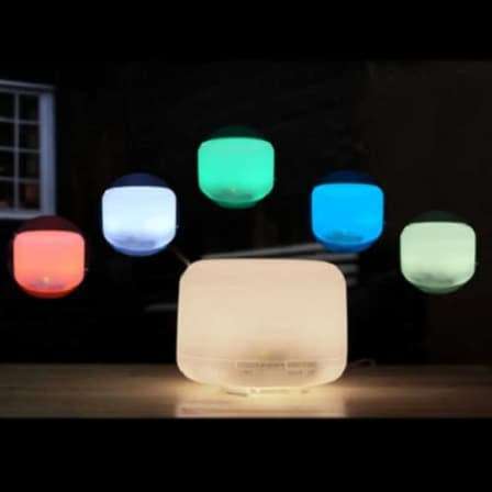 Aroma Diffuser - 500ml Humidifier - RGBW 500ml Aroma Diffuser
