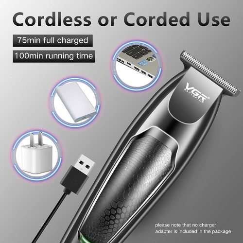 VGR V-030 Electroplated Electric Hair Clipper
