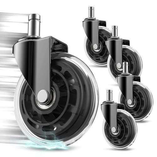 5 Set Office Chair Castor Wheels for All Floors