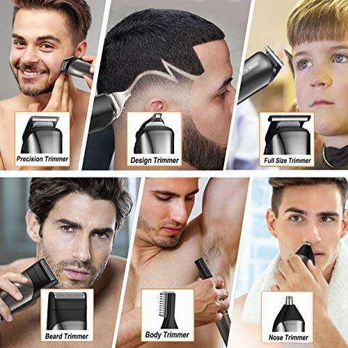 ROZAI 6 in 1 Ultimate Hair Trimmer Set