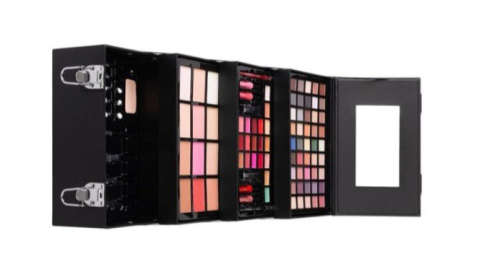 Professional Make-Up Kit And Care Accessories 94 Pieces-Black