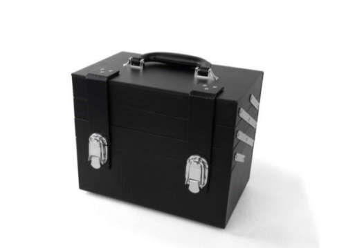 Professional Make-Up Kit And Care Accessories 94 Pieces-Black
