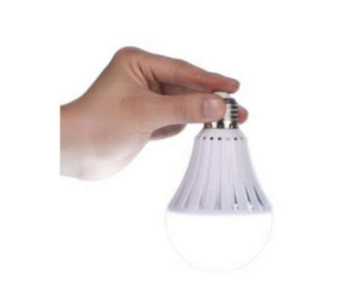LED Light Up Store Intelligent 9W Rechargeable LED Screw mouth Bulb 4 pack