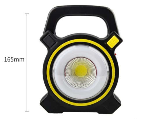 Solar - Work Light with Built-In Solar Panel