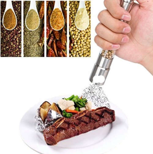 Set Of 2 Mini Salt & Pepper Grinders