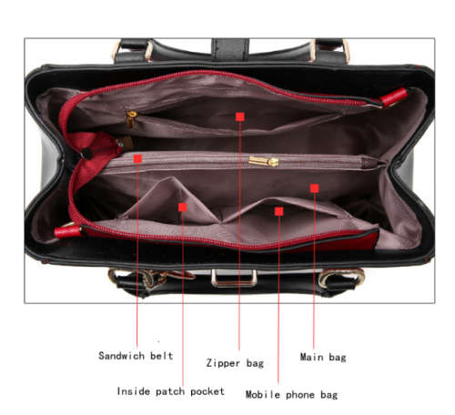 Danbaoly High Quality Ladies PU handbag