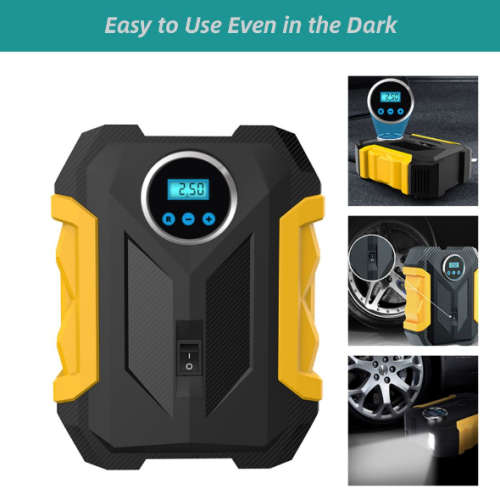 Carsun Multifunctional Digital Car Tyre Pump With One Touch Function