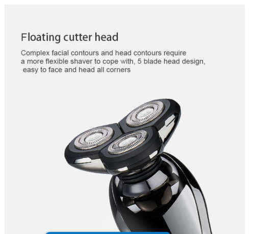 Daling Dl-9211 USB Multi-Function Waterproof Shaver