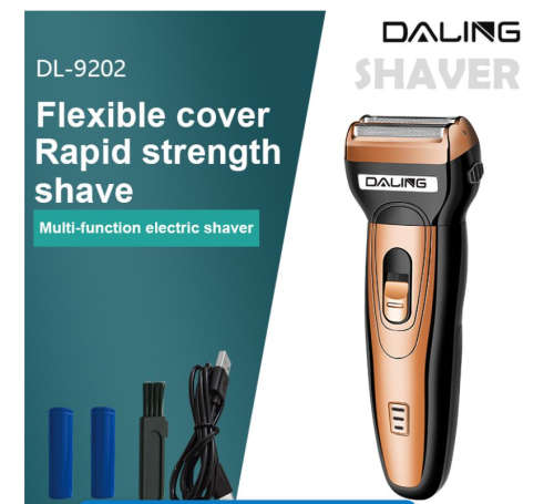 DALING DL-9202 Razor Beard Trimmer Mens Electric Rechargeable