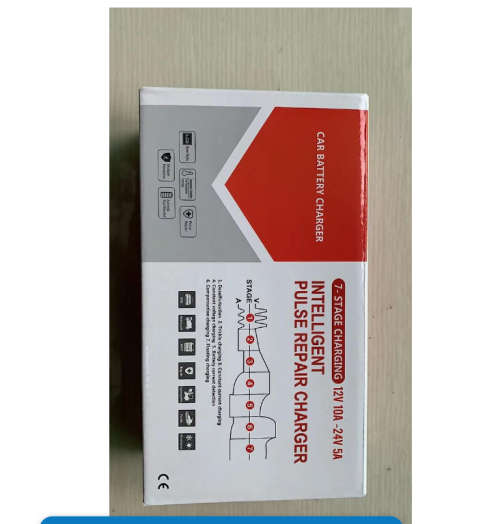 7 Stage Charging 12V 10A - 24V 5A Intelligent Car Battery Charger