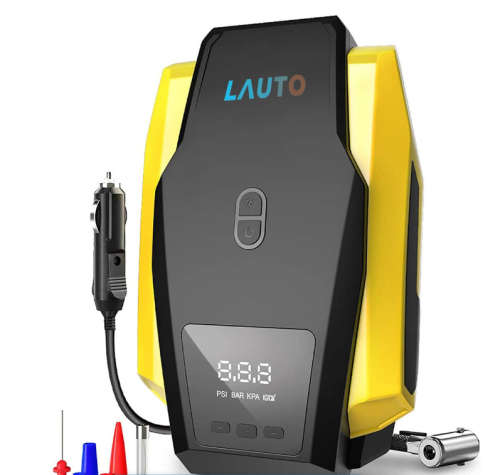 LAUTO 12V Digital Air Compressor and Tyre Inflator