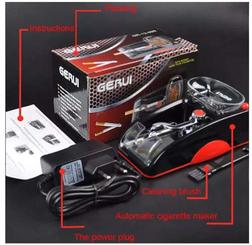 GERUI Automatic Cigarette Maker Electric Cigarette Roller Tobacco Machine