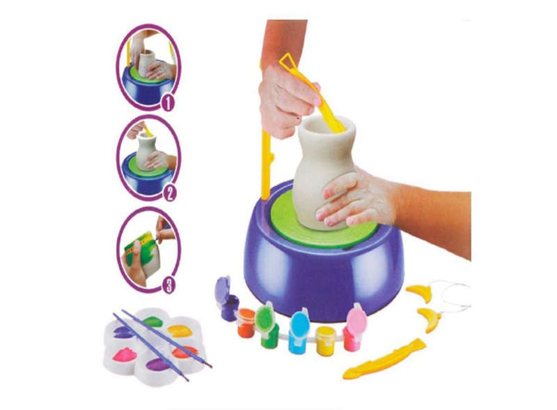Pottery Wheel & Splash Art Studio Set