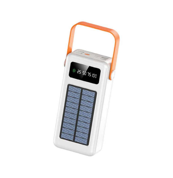 50000 mAh 4 Ports USB Fast Charging Solar Power Bank YM-637CX