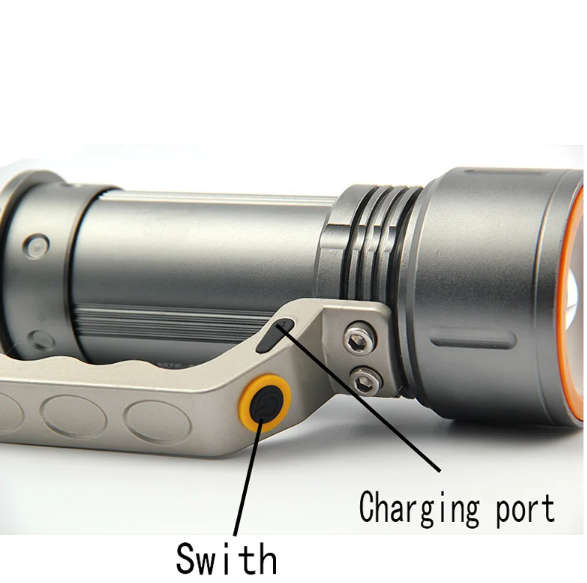 Rechargeable Long LED Range Searchlight- Q-5114