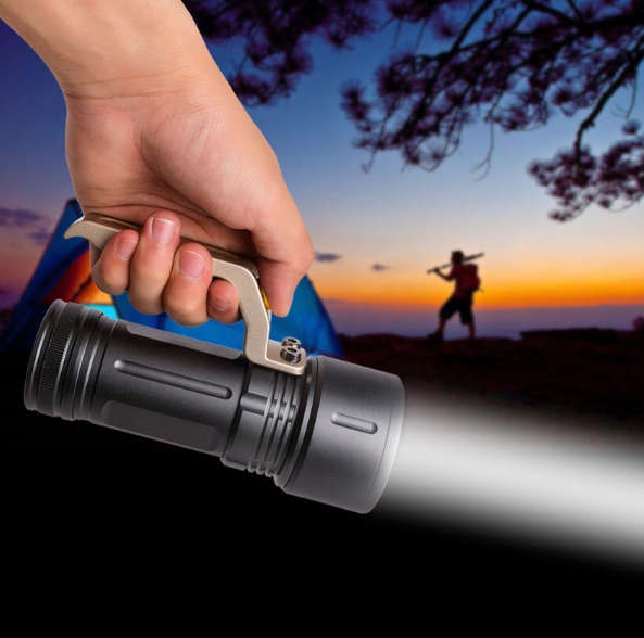 Rechargeable Long LED Range Searchlight- Q-5114