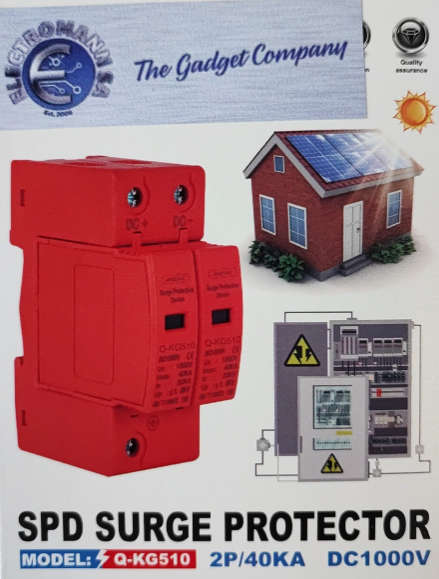 DC 1000V SPD Surge Protector 2 Pole