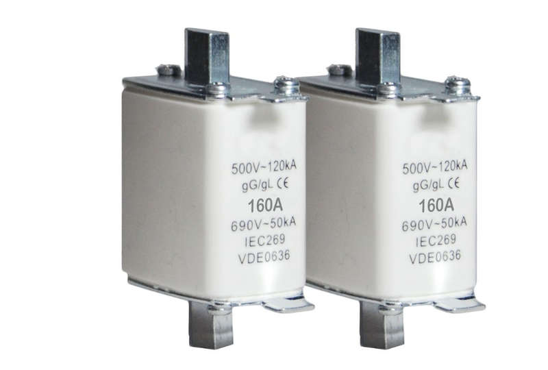 160A DC Current Solar Battery Blade Fuse - 2 Pack